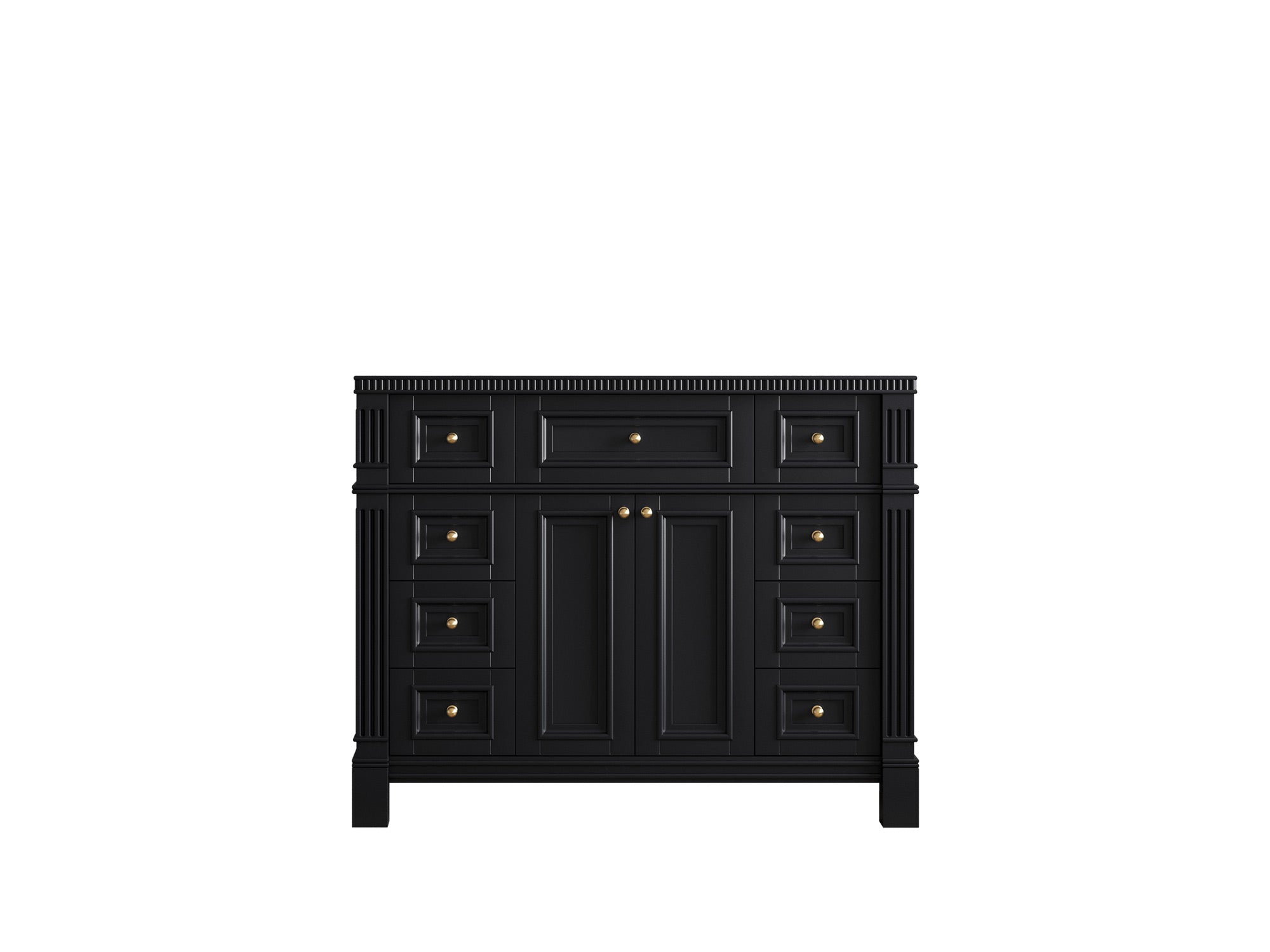 Paris 42 in. W x 22 in. D Single Sink Bathroom Vanity - Willow Bath and Vanity