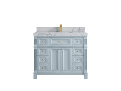 Paris 42 in. W x 22 in. D Single Sink Bathroom Vanity - photo 40