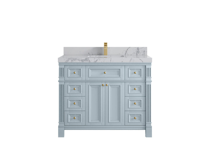Paris 42 in. W x 22 in. D Single Sink Bathroom Vanity - photo 40