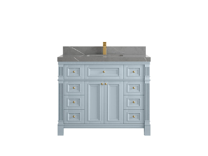 Paris 42 in. W x 22 in. D Single Sink Bathroom Vanity - photo 32