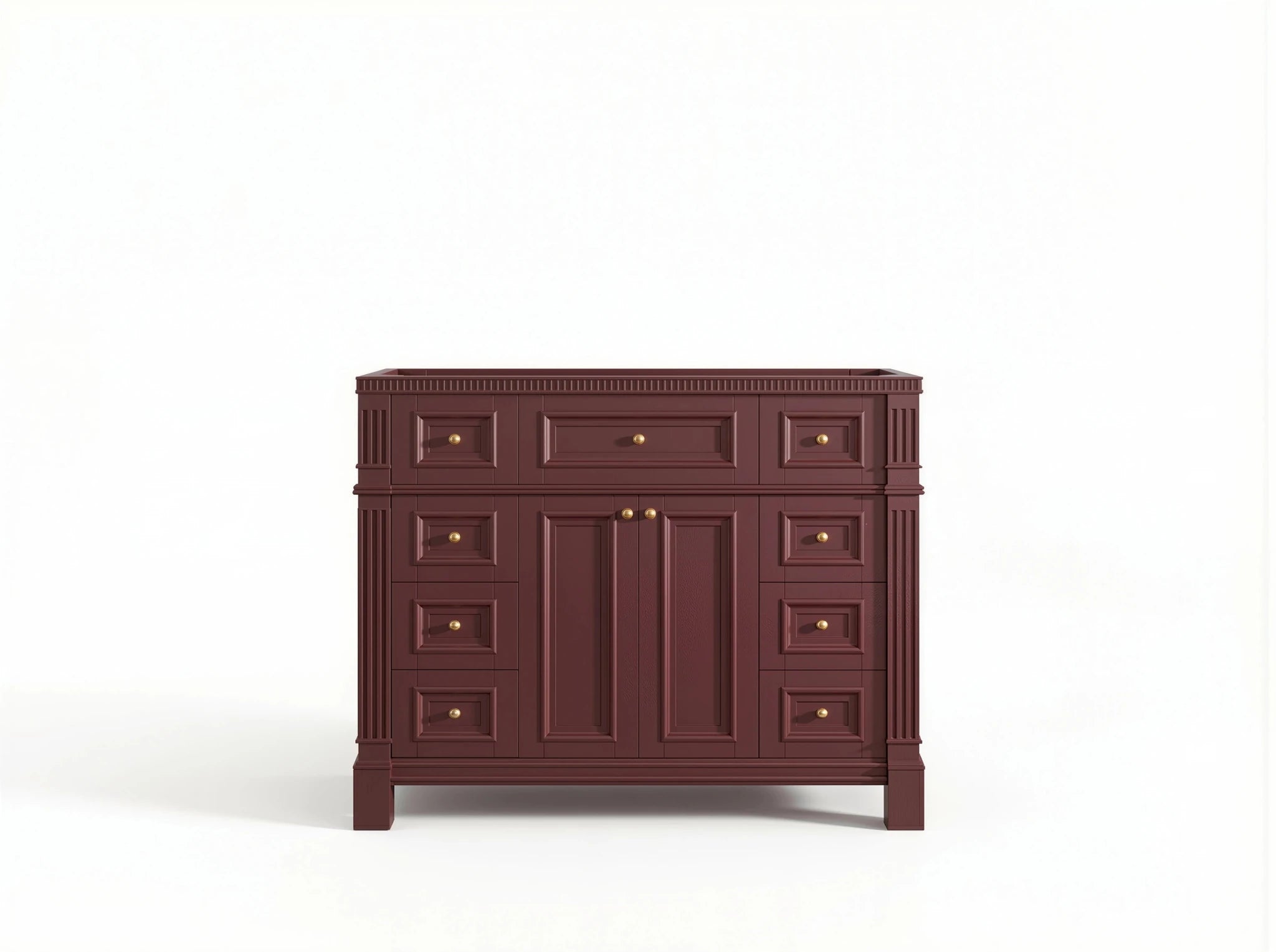 Paris 42 in. W x 22 in. D Single Sink Bathroom Vanity - Willow Bath and Vanity