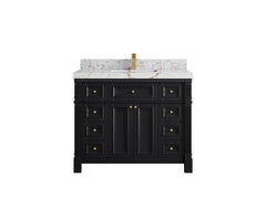 Paris 42 in. W x 22 in. D Single Sink Bathroom Vanity - photo 38