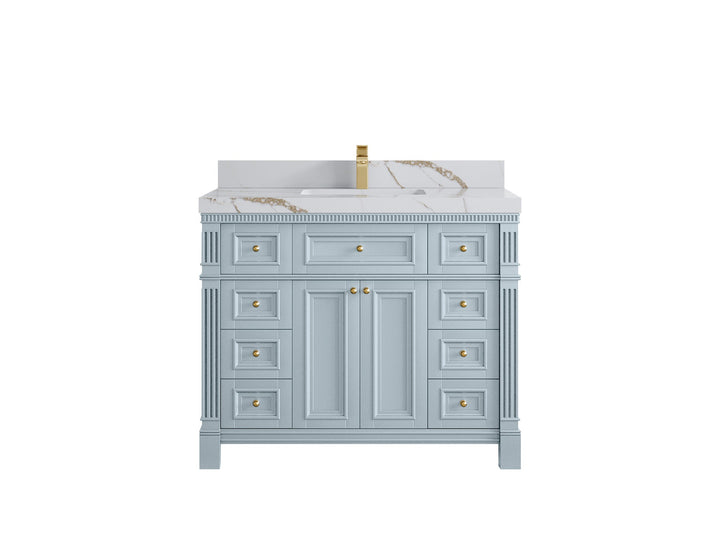 Paris 42 in. W x 22 in. D Single Sink Bathroom Vanity - photo 12