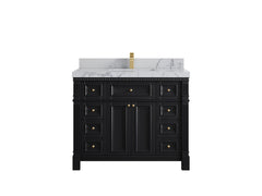 Paris 42 in. W x 22 in. D Single Sink Bathroom Vanity - photo 42