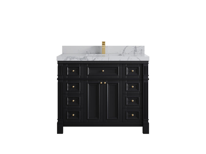 Paris 42 in. W x 22 in. D Single Sink Bathroom Vanity - photo 42