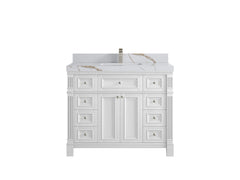 Paris 42 in. W x 22 in. D Single Sink Bathroom Vanity - photo 10
