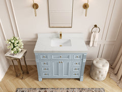Paris 42 in. W x 22 in. D Single Sink Bathroom Vanity - photo 27