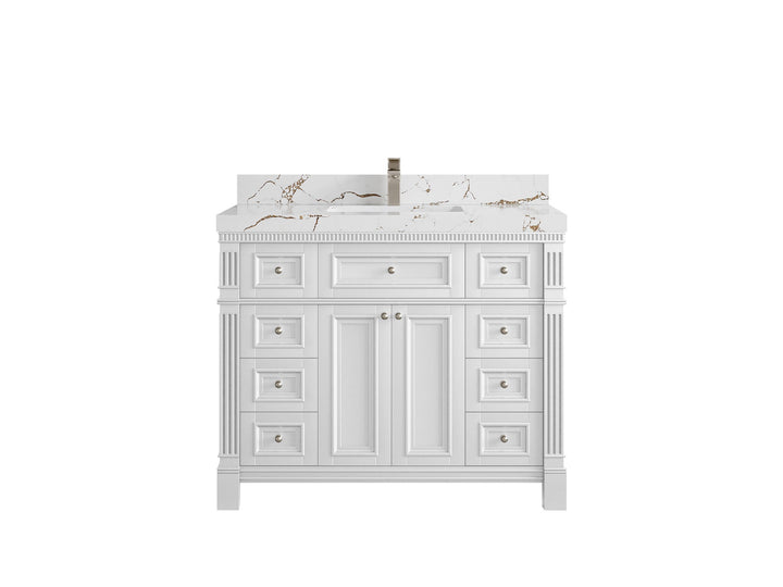 Paris 42 in. W x 22 in. D Single Sink Bathroom Vanity - photo 36