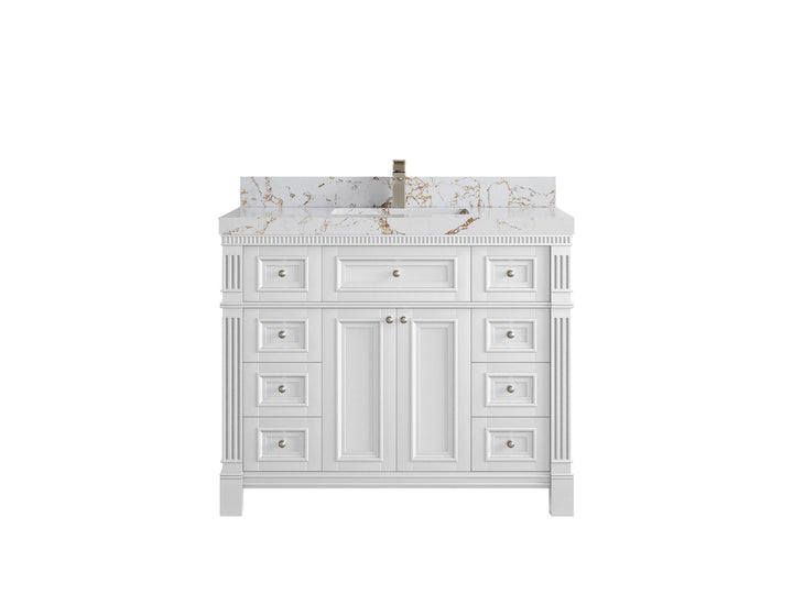 Paris 42 in. W x 22 in. D Single Sink Bathroom Vanity - photo 38