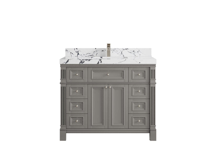 Paris 42 in. W x 22 in. D Single Sink Bathroom Vanity - photo 45