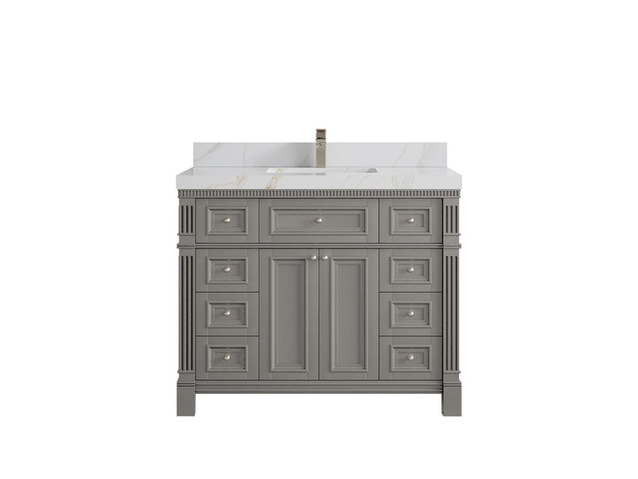Paris 42 in. W x 22 in. D Single Sink Bathroom Vanity - photo 27