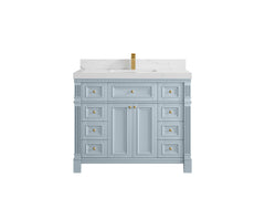 Paris 42 in. W x 22 in. D Single Sink Bathroom Vanity - photo 14