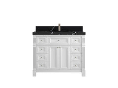 Paris 42 in. W x 22 in. D Single Sink Bathroom Vanity - photo 8