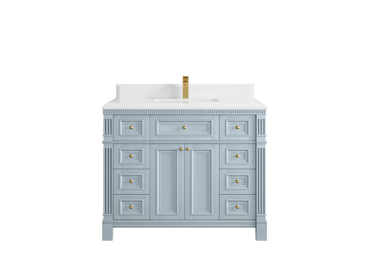 Paris 42 in. W x 22 in. D Single Sink Bathroom Vanity - photo 26