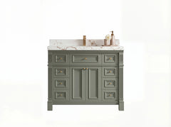Paris 42 in. W x 22 in. D Single Sink Bathroom Vanity - photo 1
