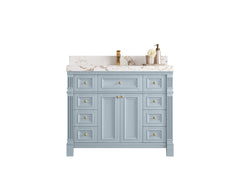 Paris 42 in. W x 22 in. D Single Sink Bathroom Vanity - photo 1