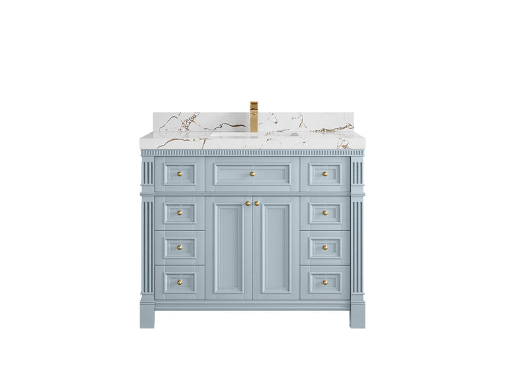 Paris 42 in. W x 22 in. D Single Sink Bathroom Vanity - photo 34