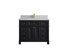 Paris 42 in. W x 22 in. D Single Sink Bathroom Vanity - photo 32