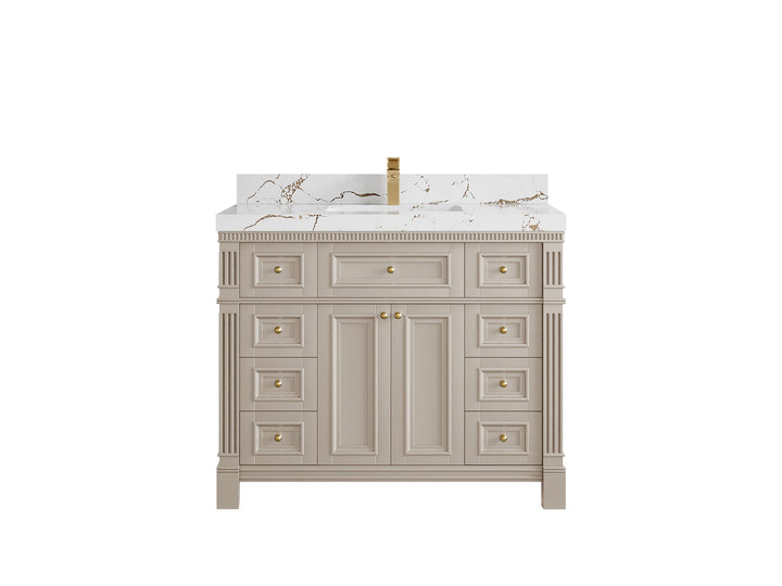 Paris 42 in. W x 22 in. D Single Sink Bathroom Vanity - photo 36