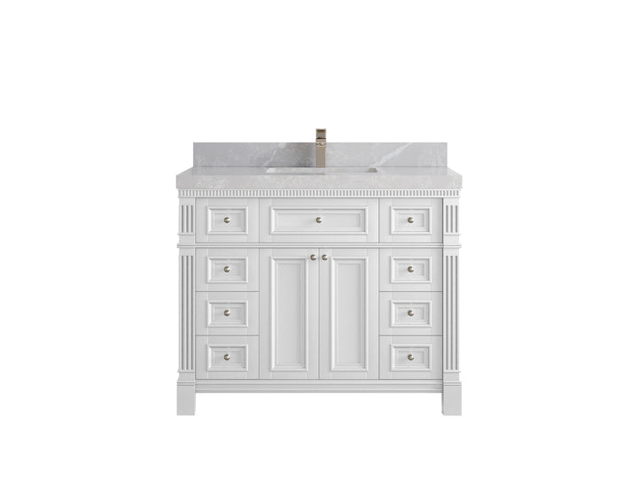 Paris 42 in. W x 22 in. D Single Sink Bathroom Vanity - photo 32