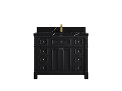 Paris 42 in. W x 22 in. D Single Sink Bathroom Vanity - photo 8