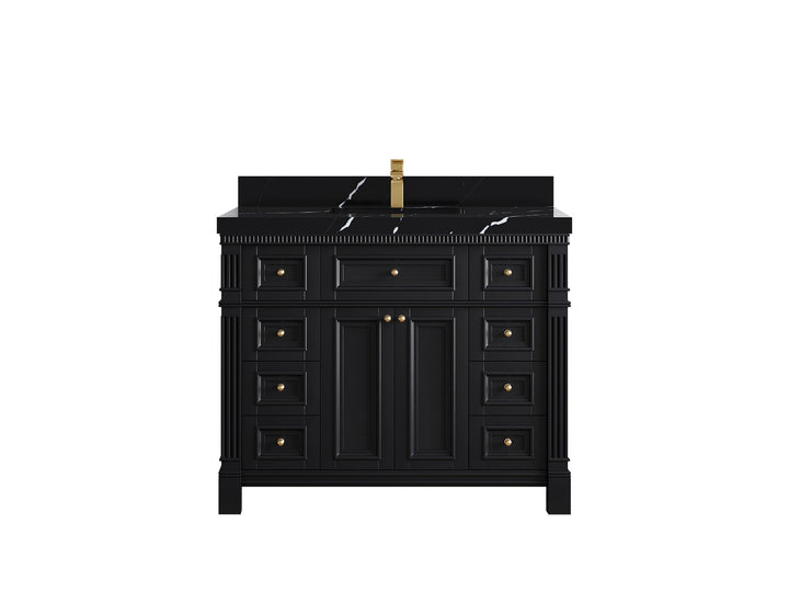 Paris 42 in. W x 22 in. D Single Sink Bathroom Vanity - photo 8