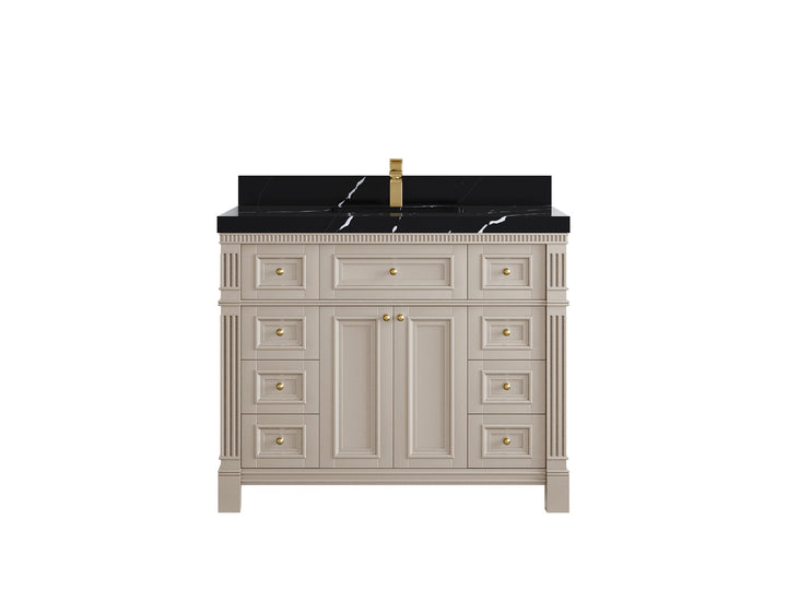 Paris 42 in. W x 22 in. D Single Sink Bathroom Vanity - photo 8