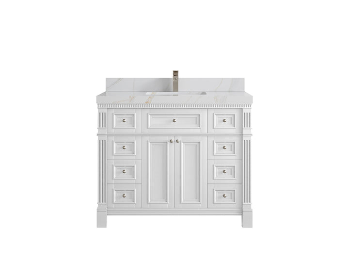 Paris 42 in. W x 22 in. D Single Sink Bathroom Vanity - photo 18