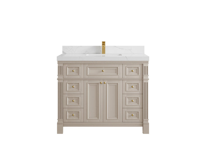 Paris 42 in. W x 22 in. D Single Sink Bathroom Vanity - photo 12