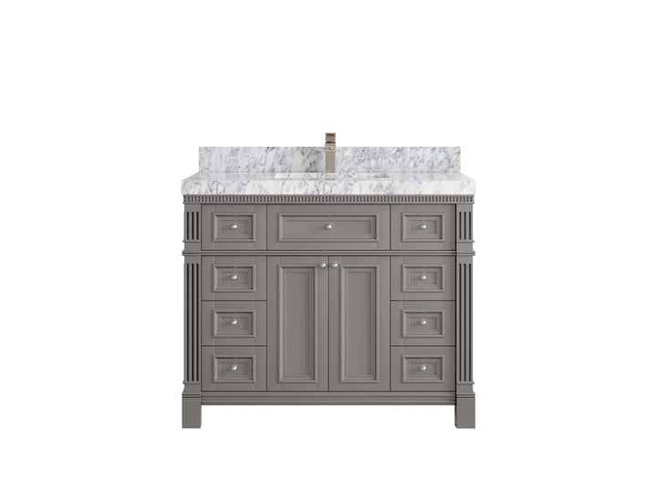 Paris 42 in. W x 22 in. D Single Sink Bathroom Vanity - photo 13