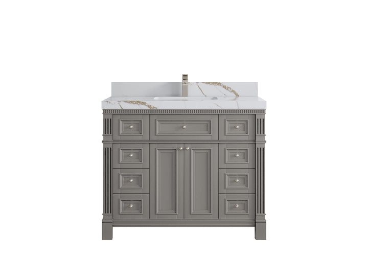 Paris 42 in. W x 22 in. D Single Sink Bathroom Vanity - photo 19