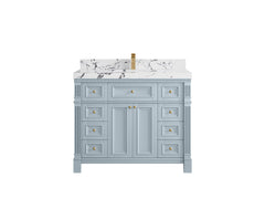 Paris 42 in. W x 22 in. D Single Sink Bathroom Vanity - photo 38