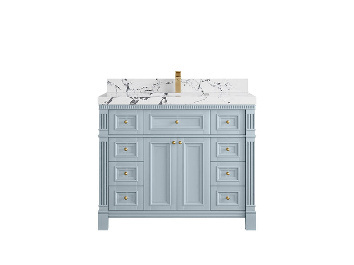 Paris 42 in. W x 22 in. D Single Sink Bathroom Vanity - photo 38