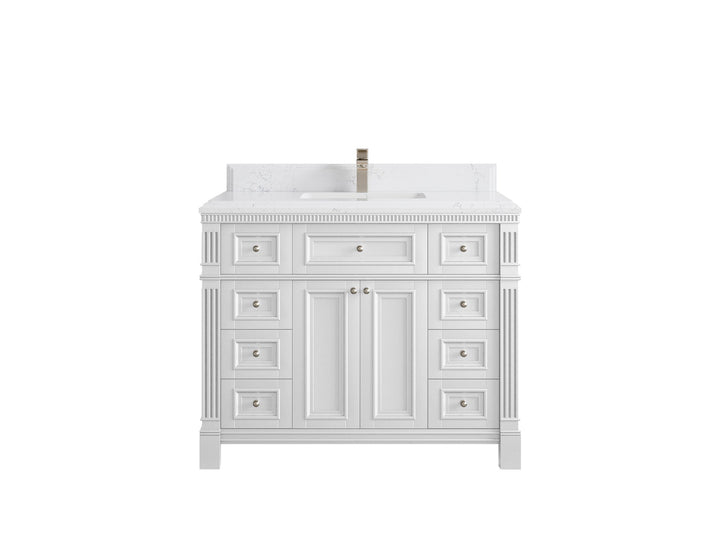 Paris 42 in. W x 22 in. D Single Sink Bathroom Vanity - photo 26
