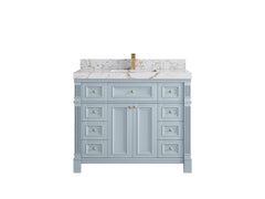 Paris 42 in. W x 22 in. D Single Sink Bathroom Vanity - photo 36