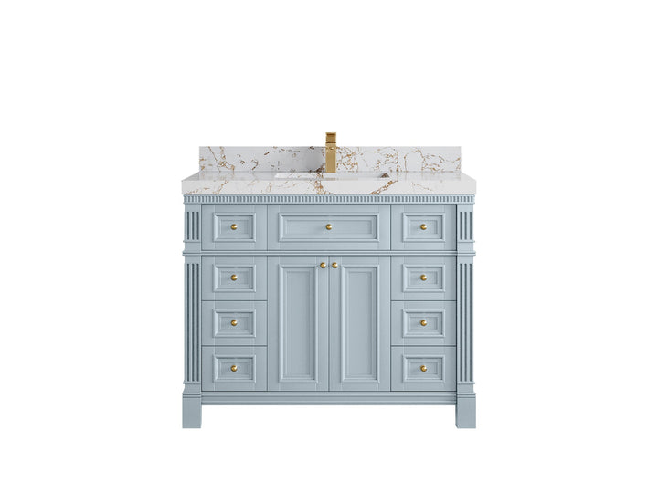 Paris 42 in. W x 22 in. D Single Sink Bathroom Vanity - photo 36