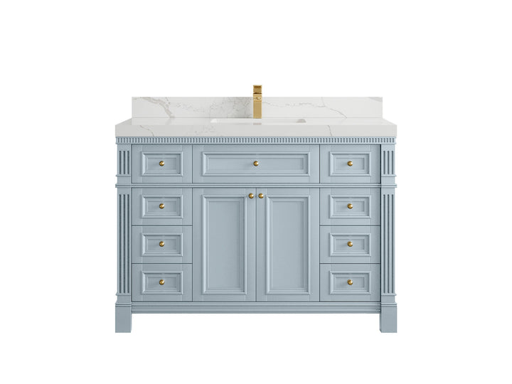 Paris 48 in. W x 22 in. D Single Sink Bathroom Vanity - photo 16