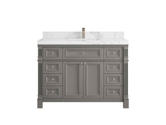 Paris 48 in. W x 22 in. D Single Sink Bathroom Vanity - photo 19