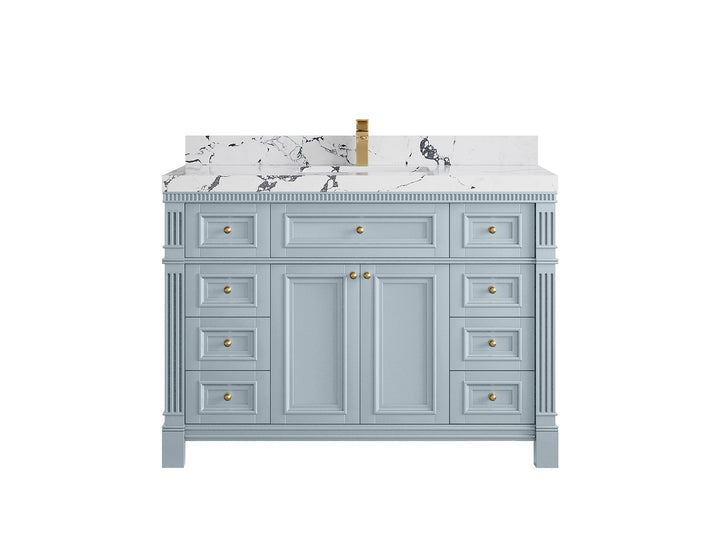 Paris 48 in. W x 22 in. D Single Sink Bathroom Vanity - photo 40