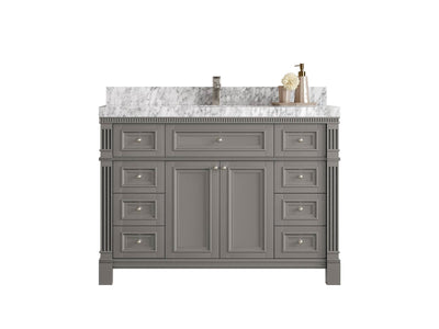 Paris 48 in. W x 22 in. D Single Sink Bathroom Vanity - Willow Bath and Vanity