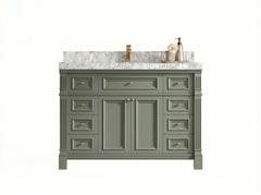 Paris 48 in. W x 22 in. D Single Sink Bathroom Vanity - photo 1