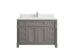 Paris 48 in. W x 22 in. D Single Sink Bathroom Vanity - photo 31