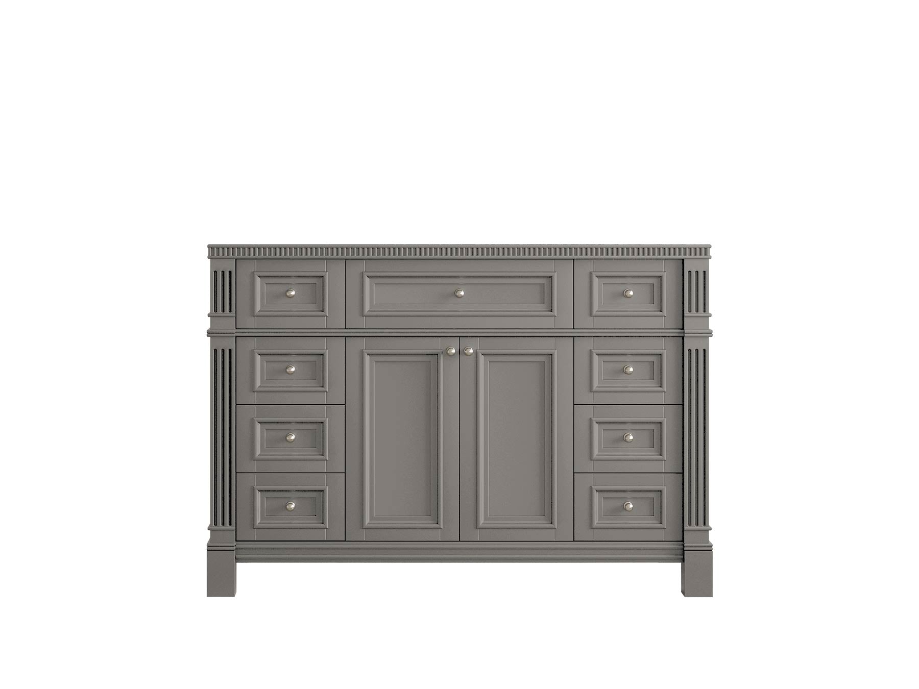 Paris 48 in. W x 22 in. D Single Sink Bathroom Vanity - Willow Bath and Vanity