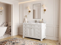 Paris 48 in. W x 22 in. D Single Sink Bathroom Vanity - photo 2