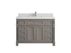 Paris 48 in. W x 22 in. D Single Sink Bathroom Vanity - photo 27