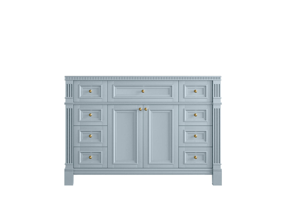 Paris 48 in. W x 22 in. D Single Sink Bathroom Vanity - Willow Bath and Vanity
