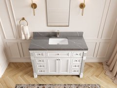 Paris 48 in. W x 22 in. D Single Sink Bathroom Vanity - photo 27