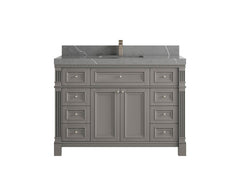 Paris 48 in. W x 22 in. D Single Sink Bathroom Vanity - photo 39
