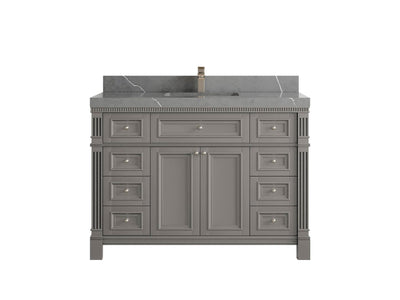 Paris 48 in. W x 22 in. D Single Sink Bathroom Vanity - Willow Bath and Vanity