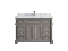 Paris 48 in. W x 22 in. D Single Sink Bathroom Vanity - photo 21